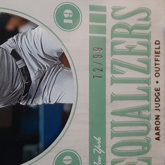 Aaron Judge equalizer card 72 out of 99 - Picture 2 of 3